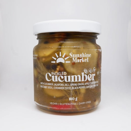 .Sunshine Market Organic Pickled Cucumber (180g) (Delivery Only BKK / CM)