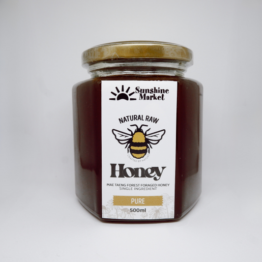 .Sunshine Market Raw Honey - Pure (500 ml)