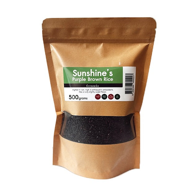 .Sunshine Market Purple Brown Rice (500g) 8713248833775