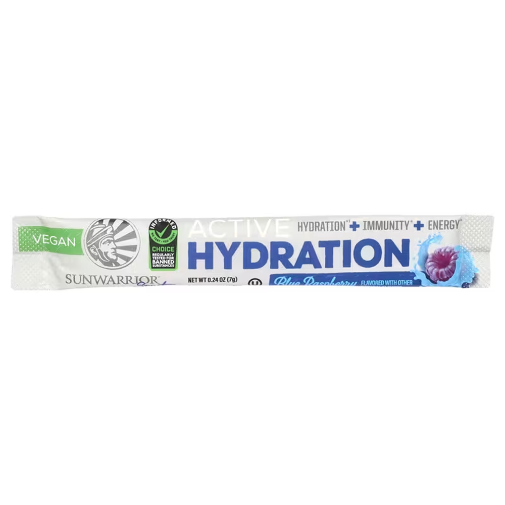 Sunwarrior - Sport Active Hydration - Blue Raspberry - Single Sachet (7 ...