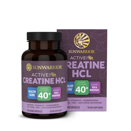 Sunwarrior Active Creatine HCL Capsules For Her 40+ (120 vegan capsules)