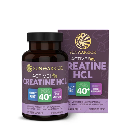 Sunwarrior Active Creatine HCL Capsules For Her 40+ (120 vegan capsules)
