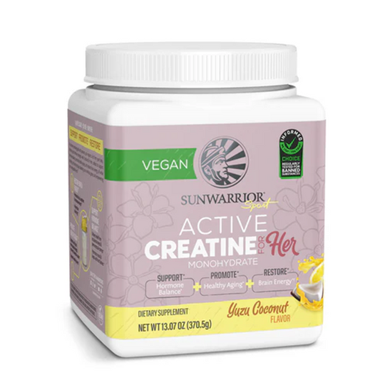 Sunwarrior Active Creatine For HER - Yuzu Coconut (400g)