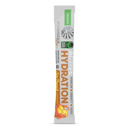 Sunwarrior - Sport Active Hydration - Juicy Pineapple - 18 sachets (7 grams) per sachet