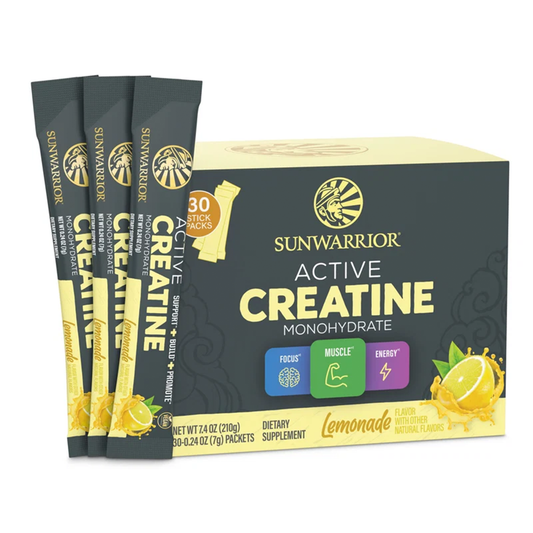 Sunwarrior Active Creatine 30 Sticks - Lemonade