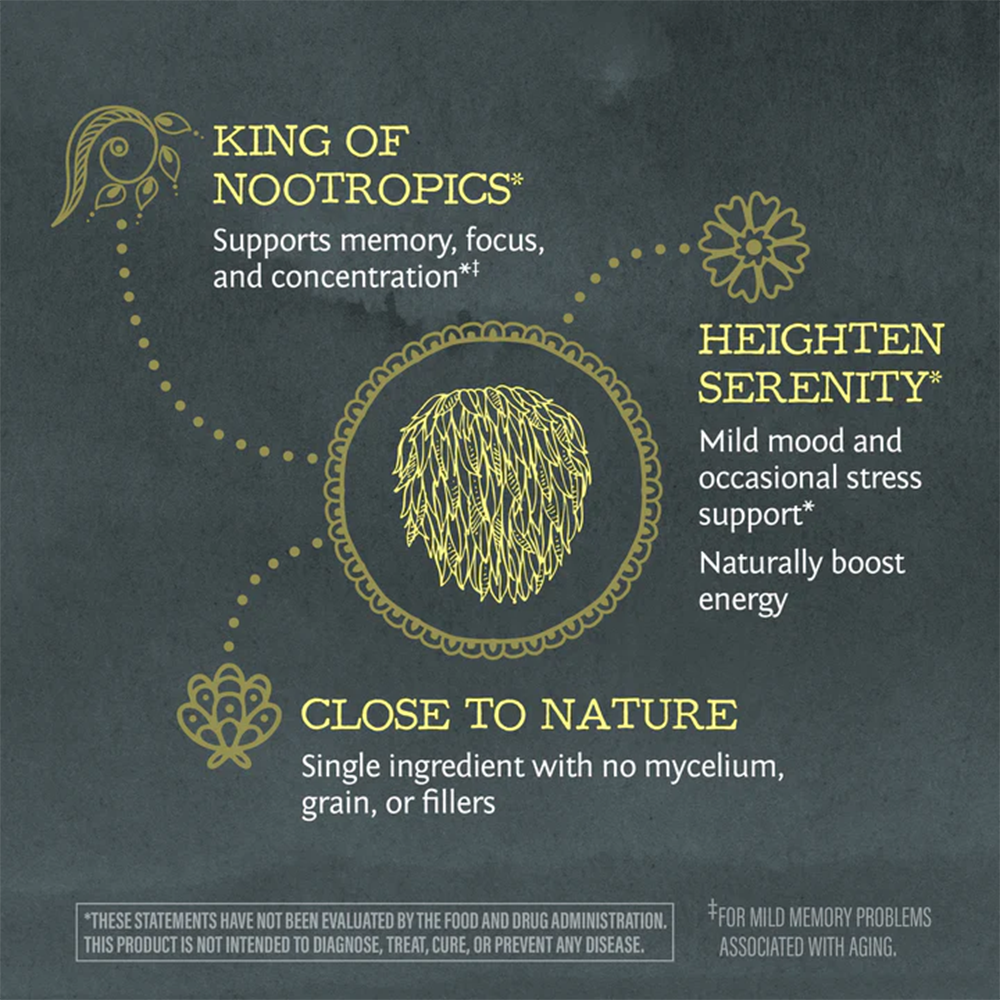 Sunwarrior Be•Well Organic Lion's Mane Mushroom Powder