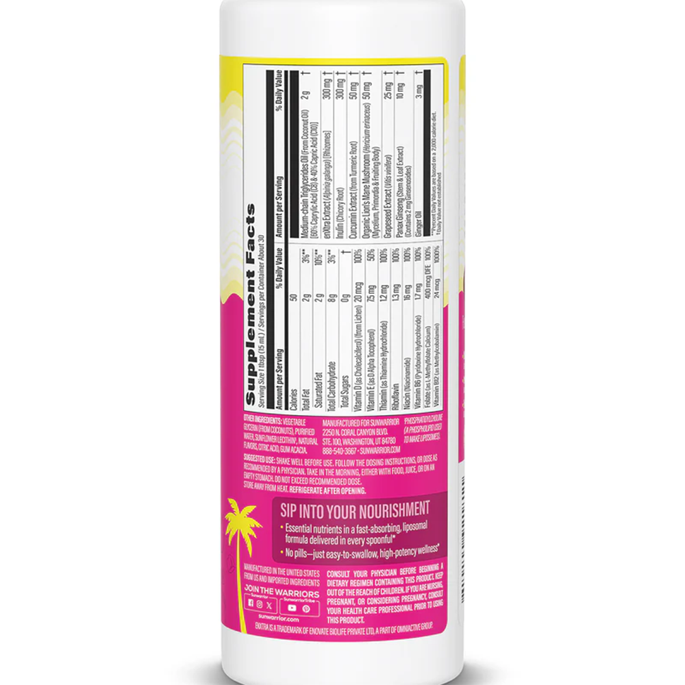 Sunwarrior Liquid Multi AM Vitamin For HER