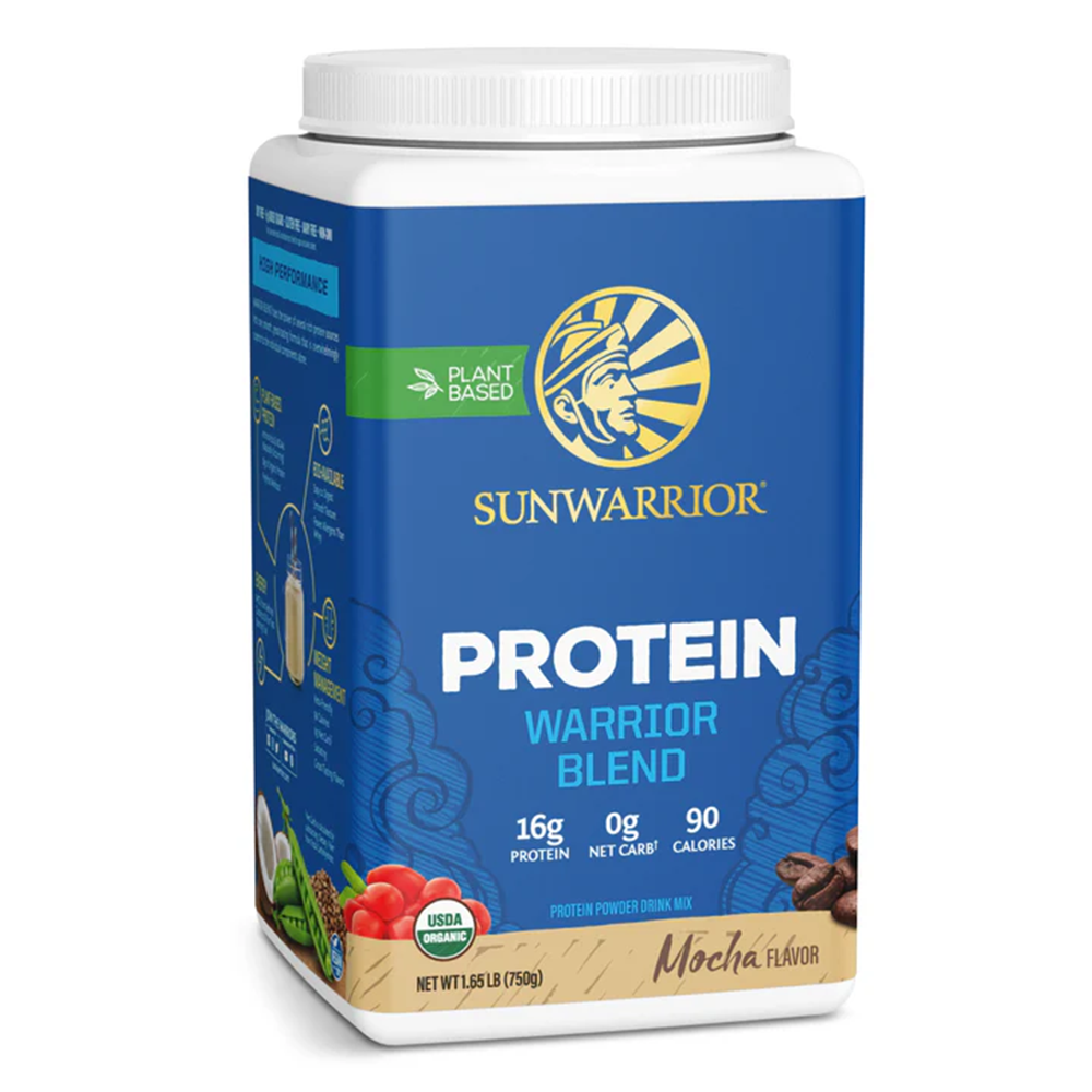 Sunwarrior Organic Warrior Blend - Mocha Flavor (750g)