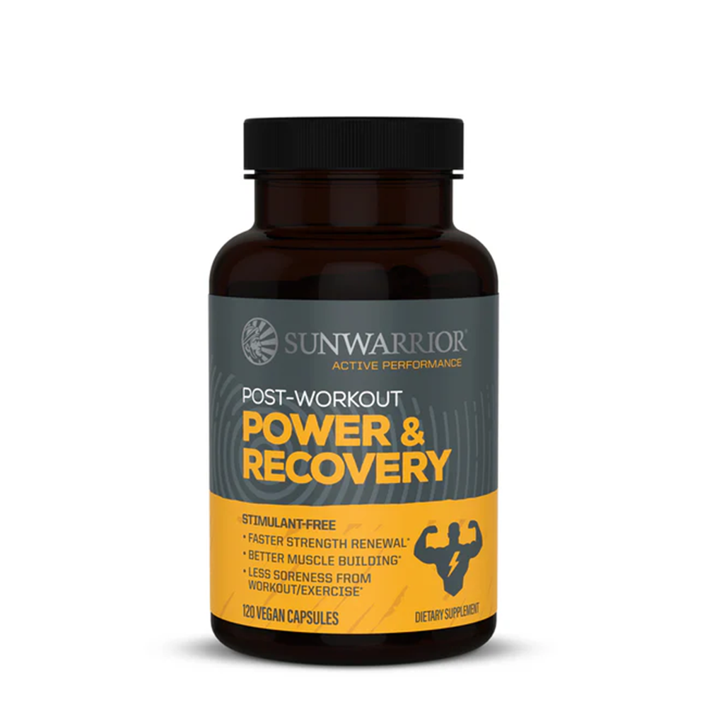 Sunwarrior Active Power and Recovery Capsules (120 Vegan Capsules)