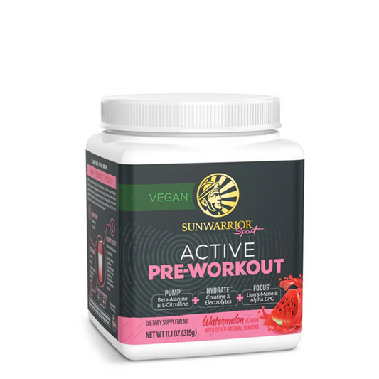 Sunwarrior Active Pre-Workout - Watermelon (315g)