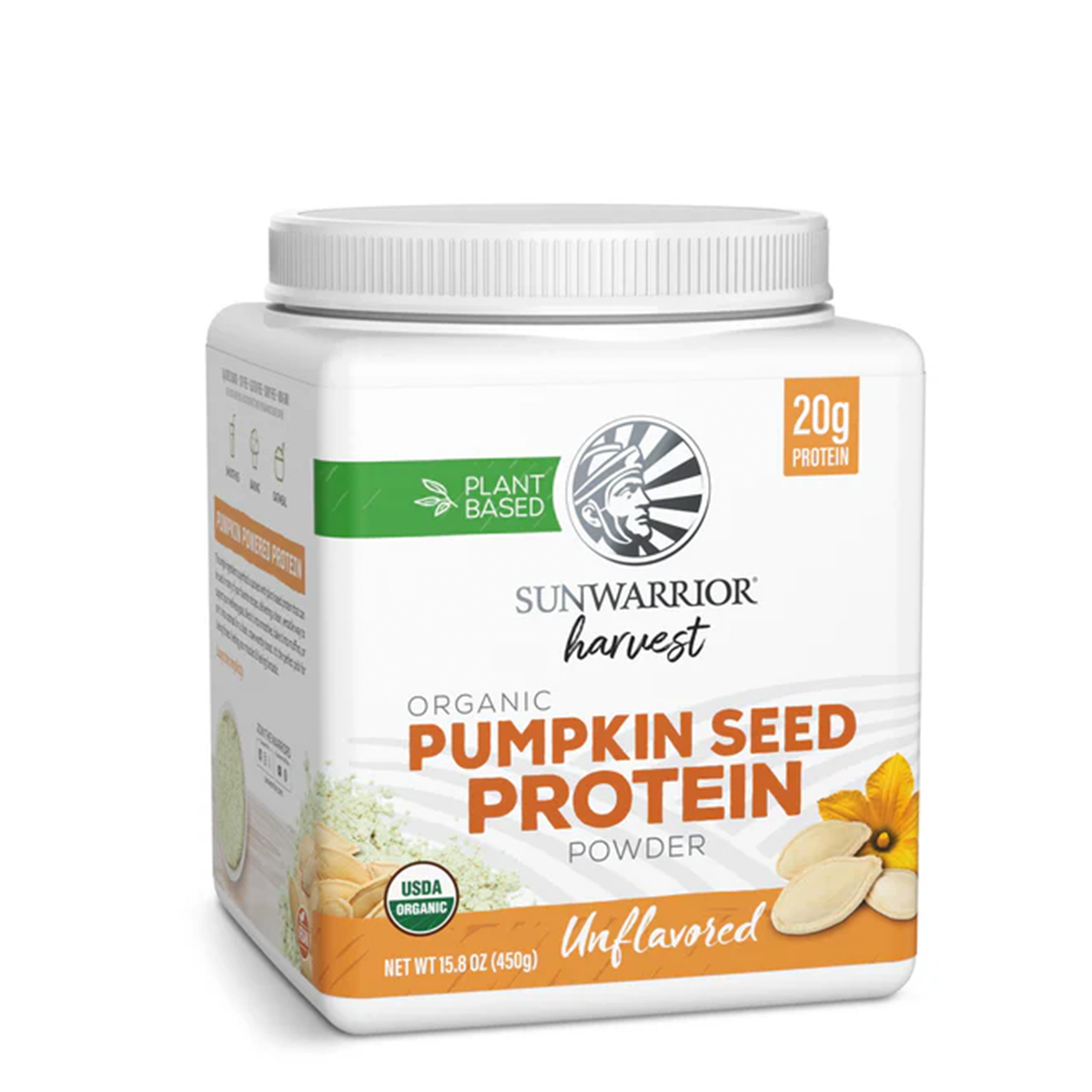 Sunwarrior Organic Pumpkin Seed Protein - Unflavored (450g)