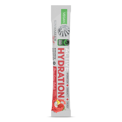 Sunwarrior - Sport Active Hydration - Strawberry Colada - 18 sachets (7 grams) per sachet