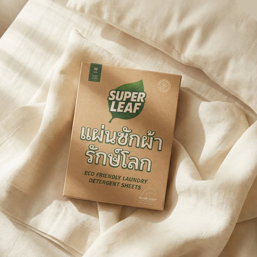 Super Leaf Eco friendly Laundry Detergent Sheets (30 Sheets)