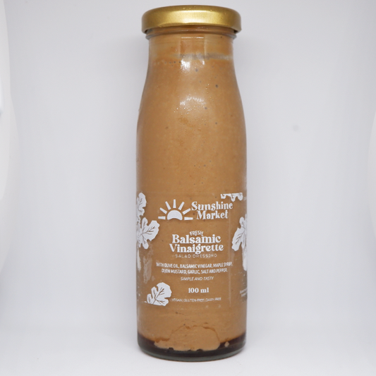 .Sunshine Market Balsamic Vinaigrette Salad Dressing (100 ml) (Delivery Only BKK / CM)