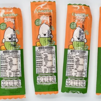 Swees Vegan Cheese Stick – Cheddar Flavor 10 Sticks (170g)