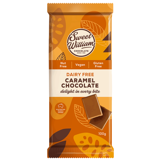 Sweet William Caramel Chocolate Bar (100g)