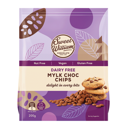 สวีทวิลเลียม วีแกน มายล์ค ช็อกโกแลตชิพ (150ก.)