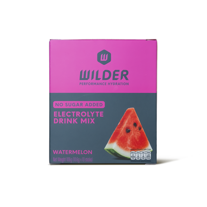 Wilder - Watermelon / Electrolytes - Fast Hydration, Zero Sugar (10-Pack)