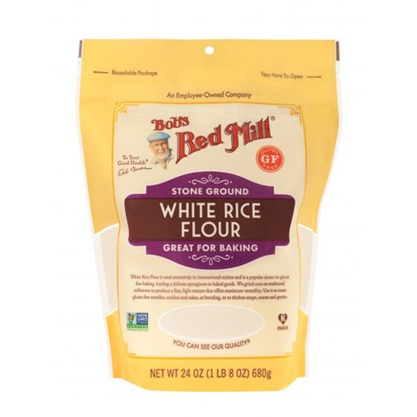 Bob's Red Mill Gluten Free White Rice Flour (680g) 8713305424111 ...