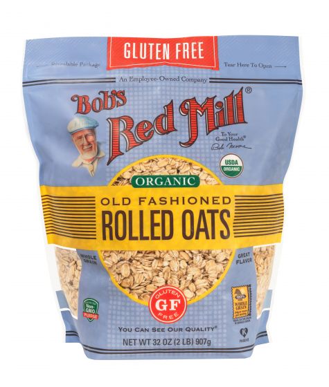 Bob's Red Mill Organic Gluten Free Old Fashioned Rolled Oats (907g)