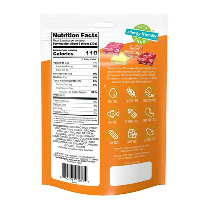 Yum Earth Organic Fruit Chewys (142g)